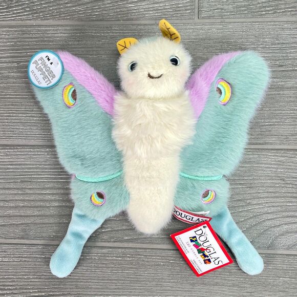 Douglas | Toys | Douglas Juniper Luna Moth Finger Puppet Plush 68 ...